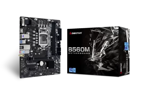 BIOSTAR B560MH-E 2.0 10th and 11th Gen Micro ATX Motherboard