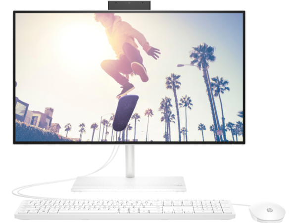 HP All-in-One PC 24-cb1025nh Intel Core i5-1235U 12th gen 8GB DDR4 512 GB NVMe SSD 24″ FHD Display