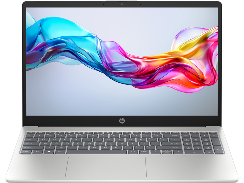 HP 15-fd0446nia Intel® Core™ i3 13th GEN-1315U 8GB RAM 512GB SSD FHD  FreeDOS I Laptop Natural Silver – AF9X1EA