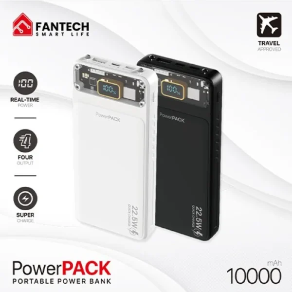 Fantech T1 10000 mAh Fast Charging Power Bank