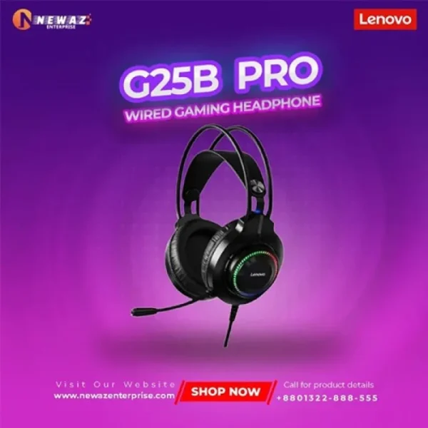 LENOVO G25B PRO Surround Gaming Headset