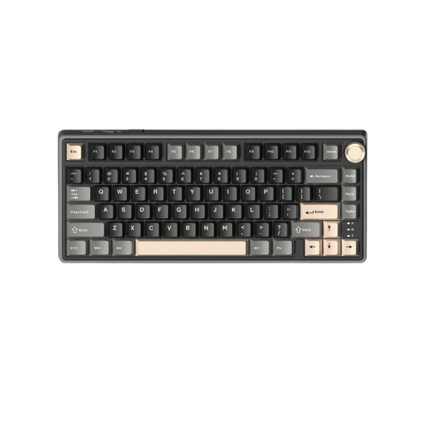 Royal Kludge RK R75 Wired Mechanical Keyboard – Double Shot PBT Keycaps, Phantom Design