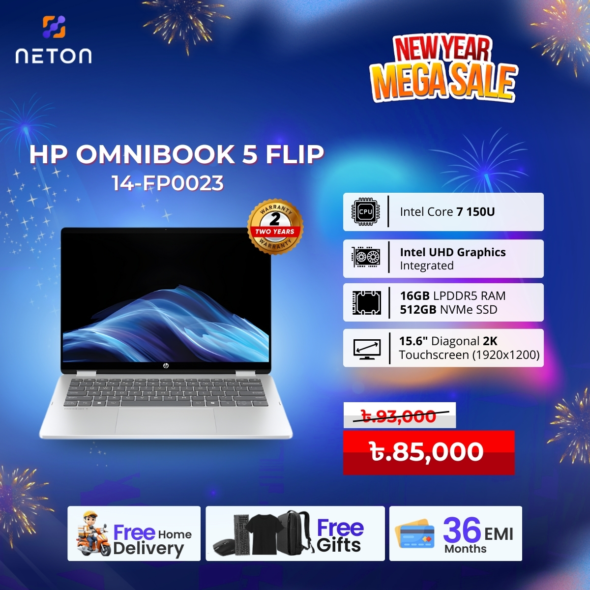 OMNIBOOK 5 FLIP Core 7