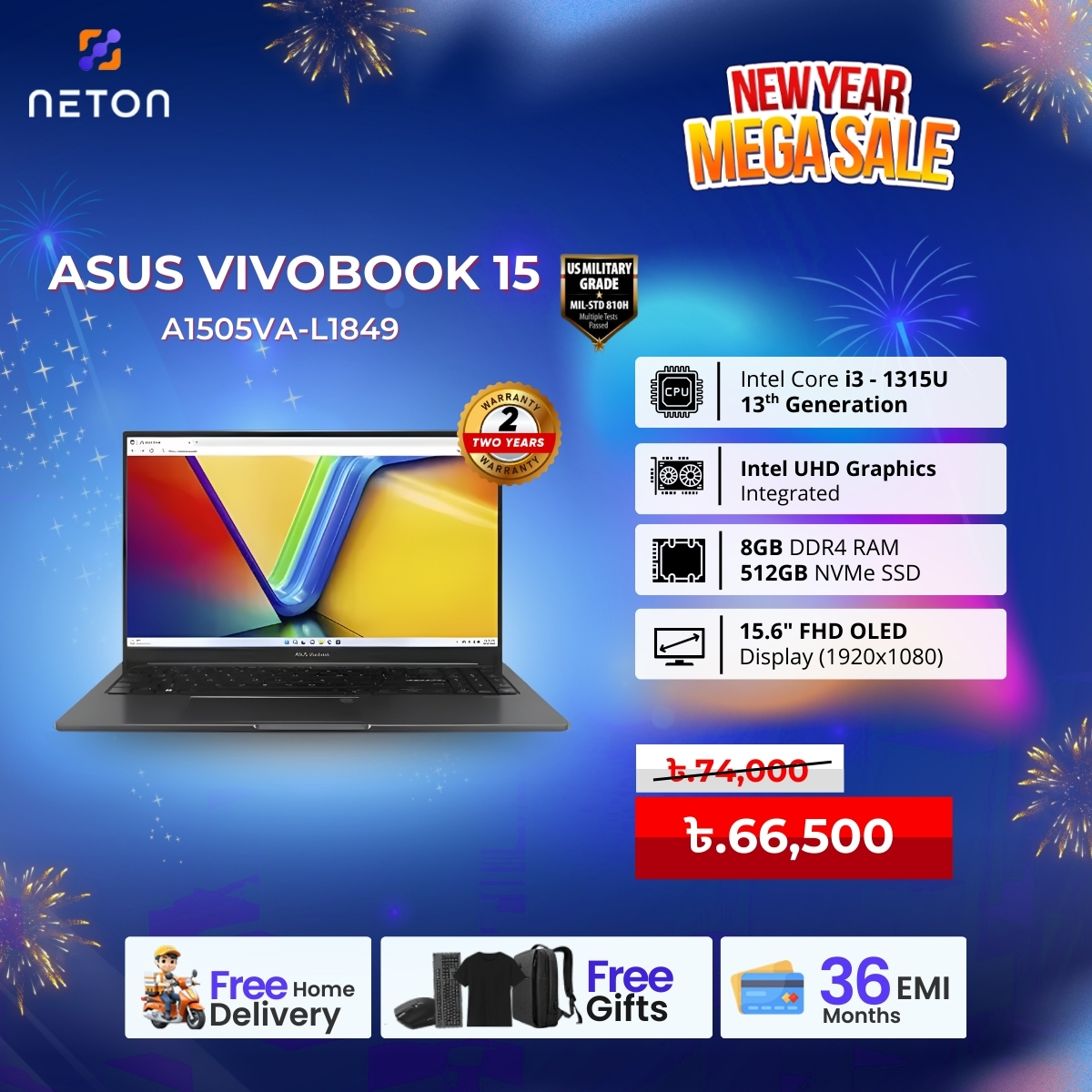 ASUS Vivobook 15 OLED A1505VA-L1849